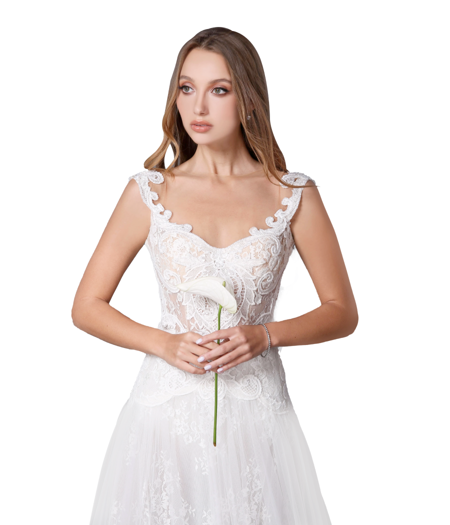 Yifat - a modest wedding dress for women